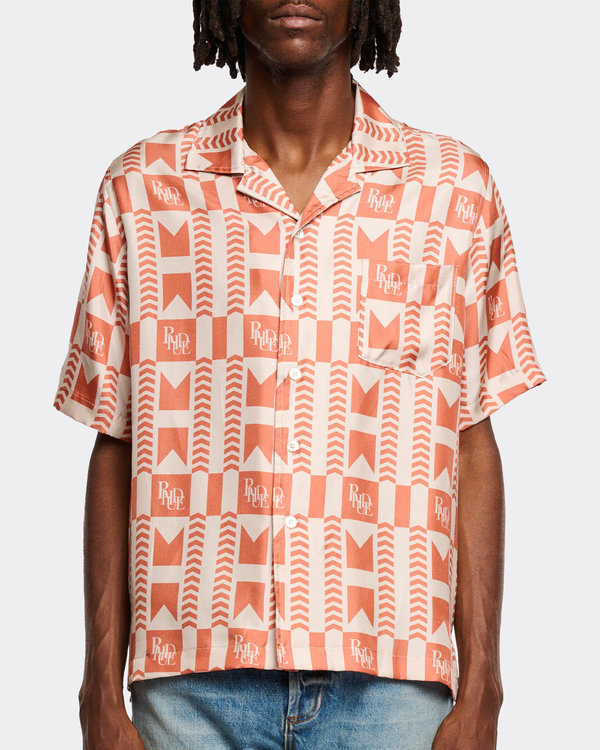 Grasse Button Up Oranje