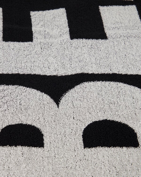 Beach Towel Black