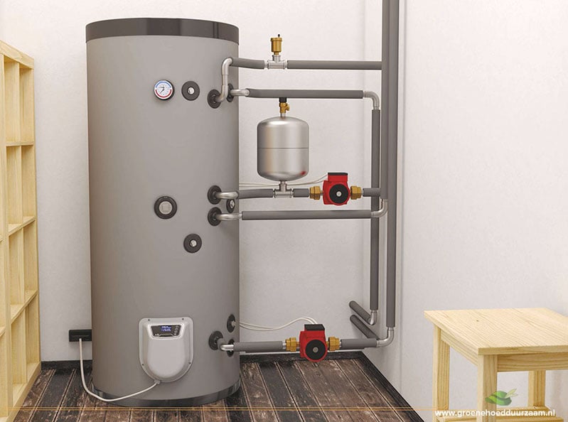 Aanpassing Wrak ongeduldig Boiler met warmtewisselaar - De Groene Hoed Duurzaam - De Groene Hoed  Duurzaam