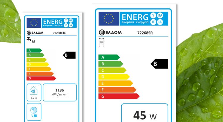 energieprestatie label voor boilers