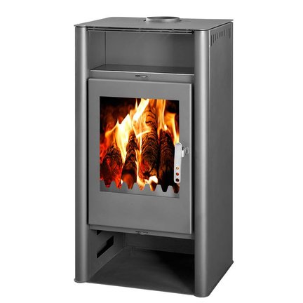 Houtkachel met een vermogen van 10 t/m 17 kW