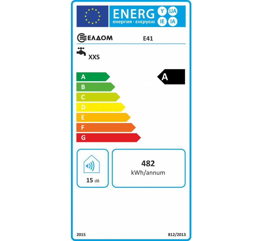 Doorstroomverwarmer met mengkraan 3,5 kW De Groene Hoed Duurzaam