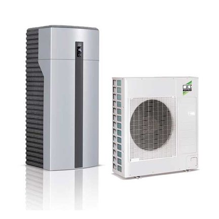 REMKO warmtepomp huis pakket voor verwarming, koeling en warm tapwater