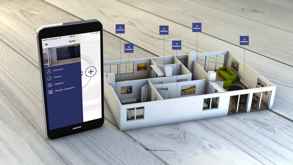 slimme elektrische verwarming