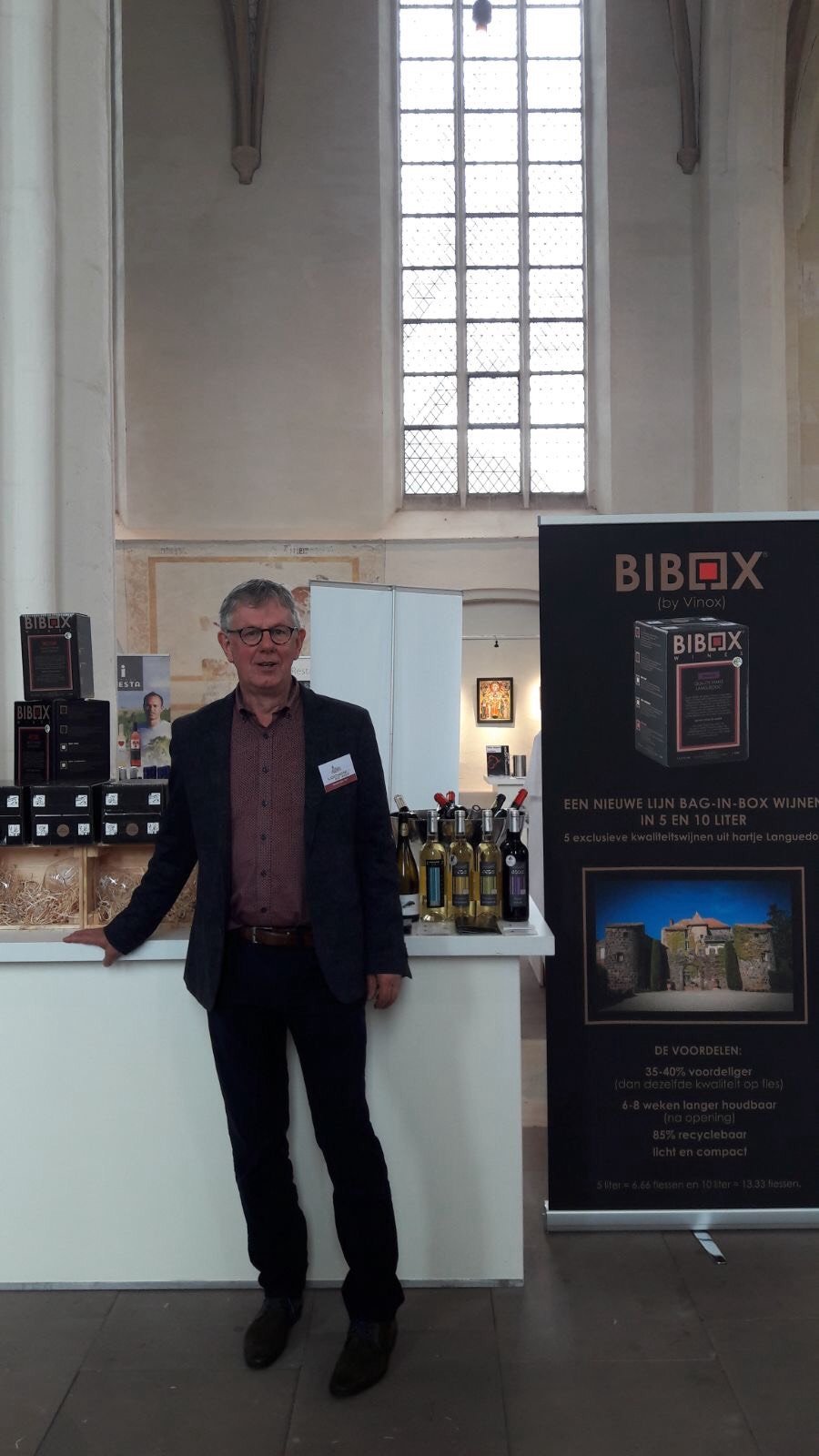 Cees Lochem met Smaak wijnfestival 28 oktober 2017