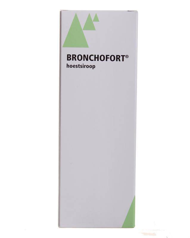 Afbeelding Bronchofort Hoestsiroop - 150 ml door Petduka