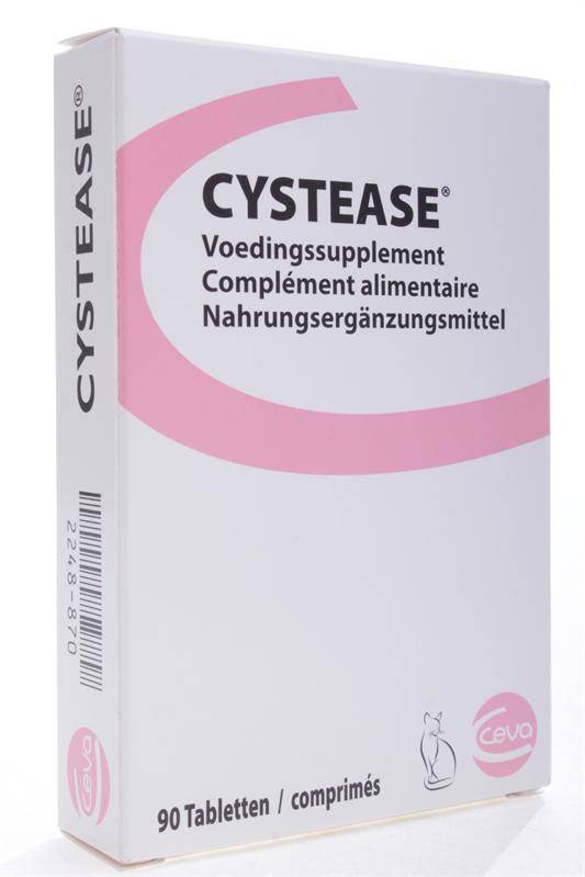 Afbeelding Cystease tabletten voor de kat 90 Tabletten door Petduka