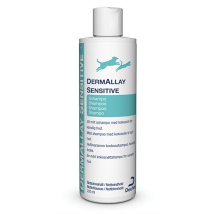 Afbeelding DermAllay Sensitive Shampoo - 230 ml door Petduka