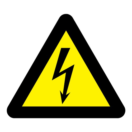 Sticker elektrisch gevaar - Stickerpoint