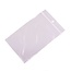 Gripzakken transparant extra sterk 55 x 65 mm uit 90 micron LDPE pakje van 1000 stuks
