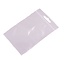 Gripzakken transparant met eurohole 100 x 150 mm uit 50 micron LDPE pakje van 1000 stuks