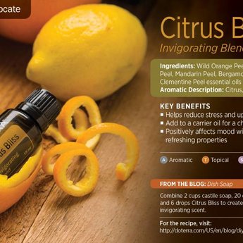 doTERRA Citrus Bliss Essential Oil - Invigorating blend