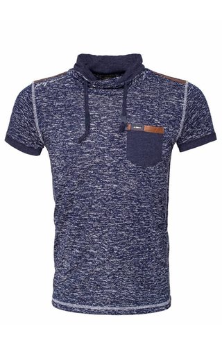 Wam Denim t-shirt mixed navy Wam Denim t-shirt mixed navy