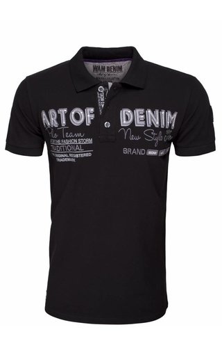 Wam Denim polo black Wam Denim polo black