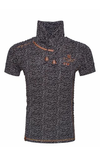 Wam Denim t-shirt black white Wam Denim t-shirt black white