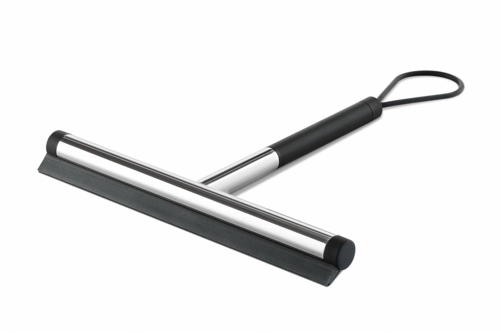 Zack Jaz Wiper For Shower Bathroom 20 5 Cm Polished Mirror Jaz Squeegee For Shower Bathroom Length 20 5 Cm 40082 Gloss Stainless Steel