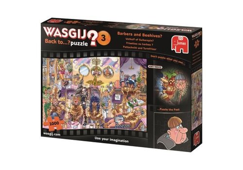 1000 stukjes puzzles123 wasgij back to 3 barbers and beehives 1000 pieces