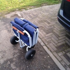 Opvouwbare bolderkarren
