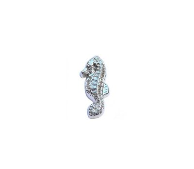 Floating Charms Floating locket charm zeepaardje