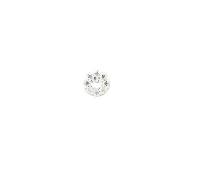 Floating Charms Floating charm geboortesteentje rond groot april voor de memory locket