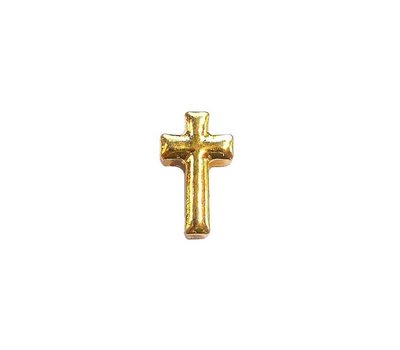 Floating Charms Floating locket charm kruis goud