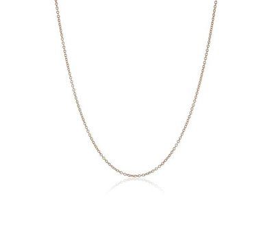 Floating memory lockets Rose gouden Round loop ketting