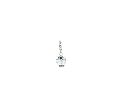 Clip on charms Geboortesteentje dangle april