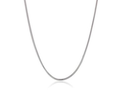 Floating memory lockets Zilveren rvs snake ketting
