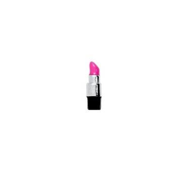 Floating Charms Floating locket charm roze lippenstift