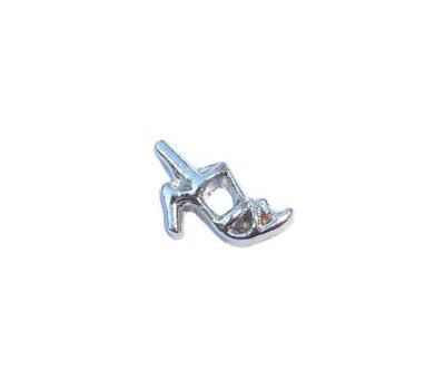 Floating Charms Floating locket charm pump zilver