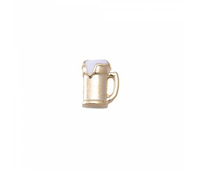 Floating Charms Floating charm bierpul voor de memory locket