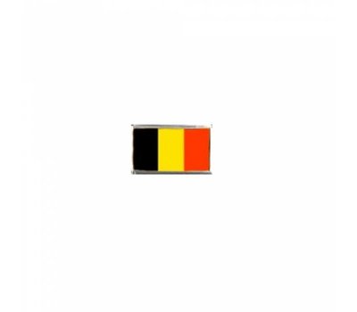Floating Charms Floating locket charm vlag Belgie zilver