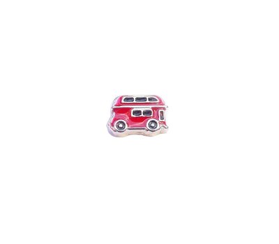 Floating Charms. Floating charm dubbeldekker bus voor de memory locket