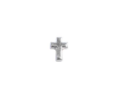 Floating Charms Floating locket charm kruis zilver
