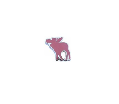 Floating Charms. Floating charm bruine eland voor de memory locket
