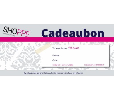 Cadeaubon 10 euro