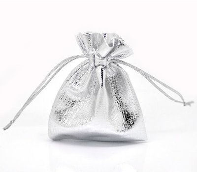 cadeauzakje zilver