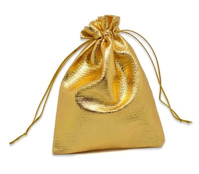 cadeauzakje goud