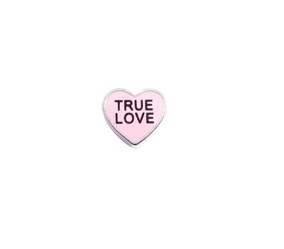 Floating Charms Floating locket charm true love roze