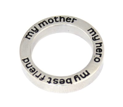 Locket Disks Floating locket open disk my mother my hero my best friend