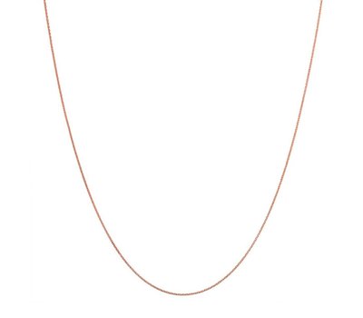 Letter sieraden Ketting rosé goud voor de letter Ketting