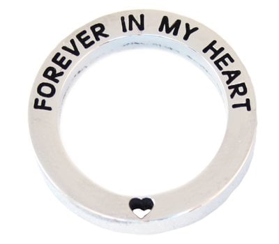 Locket Disks Floating locket open disk forever in my heart
