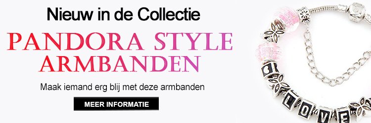 Schitterende Pandora style armbanden