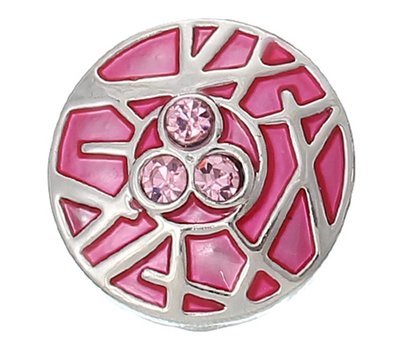 Clicks / Chunks Click bamboo roze zilver