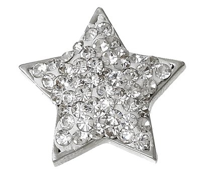 Clicks / Chunks Click star crystals zilver