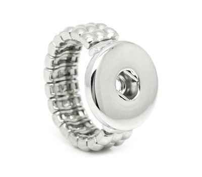 Clicks Sieraden Clicks flexibele ring zilver