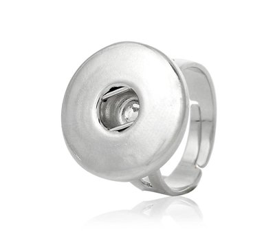 Clicks Sieraden Clicks verstelbare ring zilver