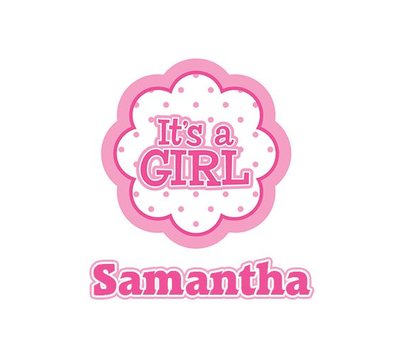 Clicks / Chunks Kies je naam Its a girl click
