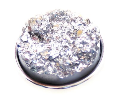 Clicks / Chunks Click glitter steen wit