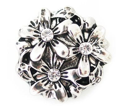 Clicks / Chunks Click flowerbed zilver